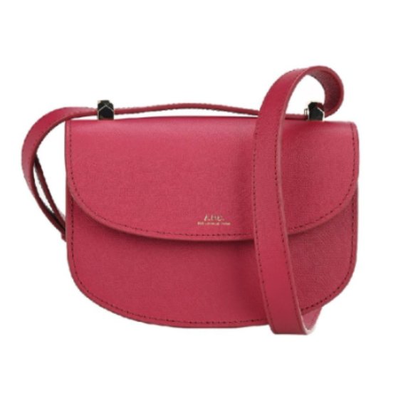 A.P.C. Bags Apc Geneve Mini Leather Messenger Crossbody Bag Poshmark